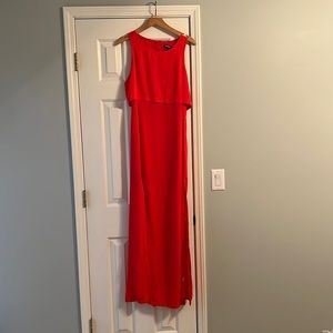 Tildon Maxi double slit dress